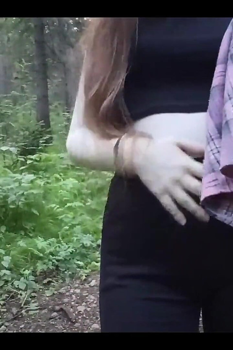 Risky Solo Nudity in the Forest