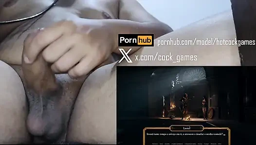 Sex of Thrones parte 22 (yarak kamerası oyunu) arkadan sert sikişiyor