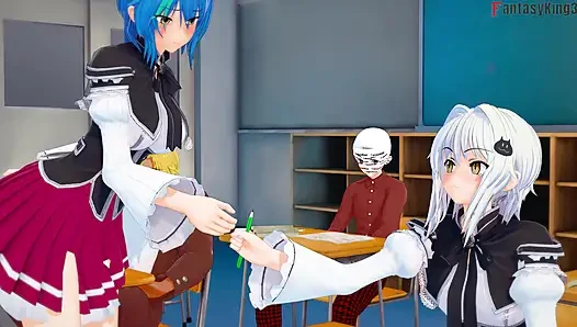 Xenovia Quarta wird für lustvoll gefickt - HS tätowierT NTR MADness 13