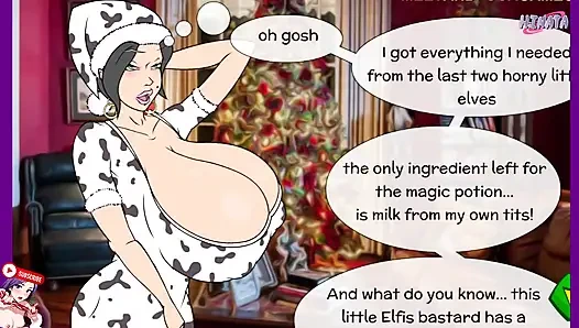 Fantasi seksual sebelum Natal. Perjalanan ke Kutub Utara untuk diperas. Parodi