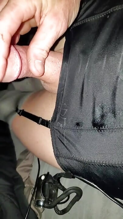 CD Michelle น้ําแตกในชุดชั้นในสีดํา