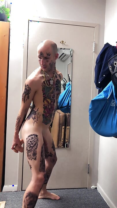 Tatted Twink Masturbation Solo