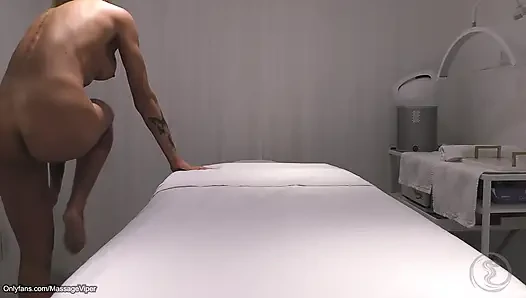 Fitness Model Massage Client Returns for Another Session