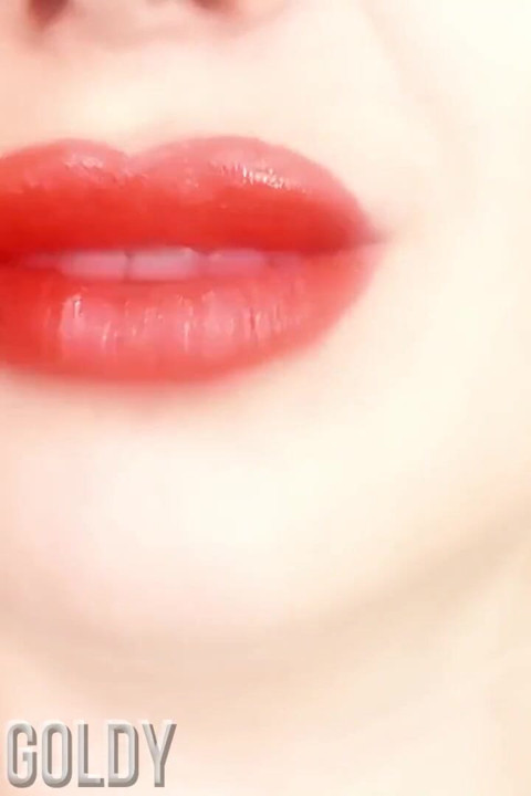 Training your urge to my red lips!