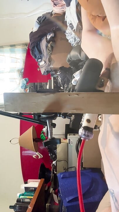 handy stroker fun with masterbating my cock