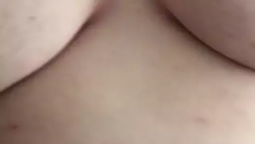Huge wobbling tits big areola