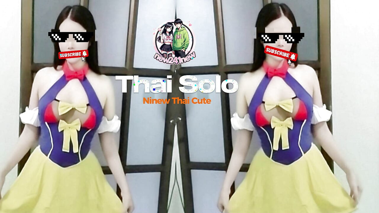 SNOW WHITE Solo Fuck a dildo 4K NiNew Thai Cute