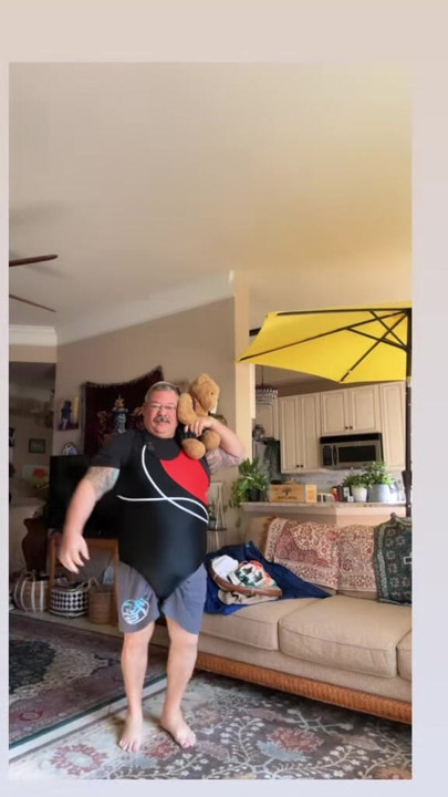 Funny grandpa nice package