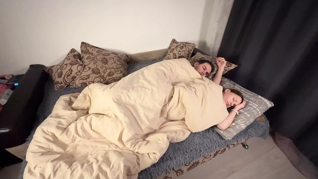 Stepson Shares Bed With Stepmom, Really Amateur