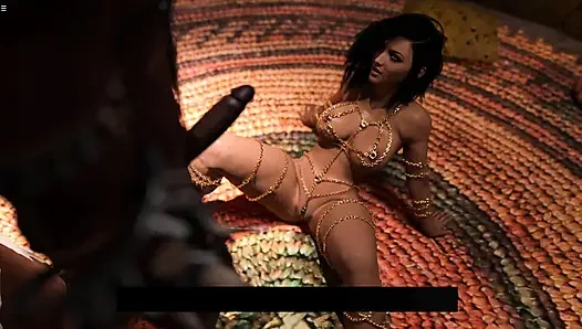 Pantat dan memek anna dientot habis-habisan sama kontol raksasa pria kulit hitam sampai dicrot di dalam