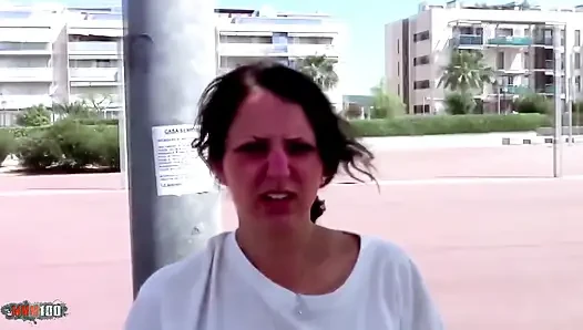 Nathalie vanadis: nathalie vanadis ve büyük doğal göğüsleriyle plajda anal sikiş