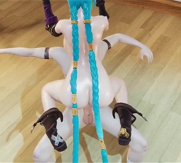 Lol hentai - jinx bir yarağı sikiyor