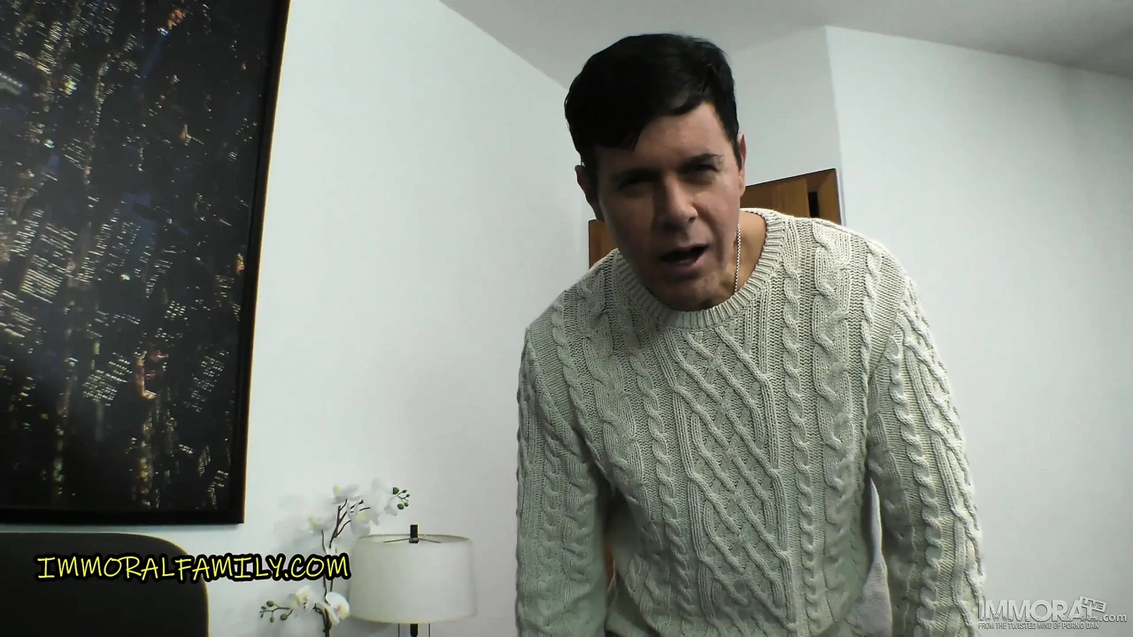 Snobby sorority girl tag-teamed & creampie by stepdad and his buddy