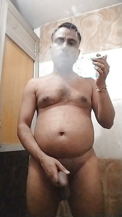 #Indian Pornstar Ravi and Gilgolo boy ravi insert rod in cock hole and smoking cigaretes