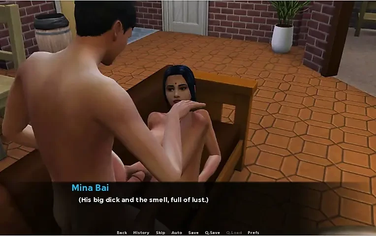 Insimology - Gameplay - Roleplay - Indian Maid Fucks Owner When Her Husband in Next Room