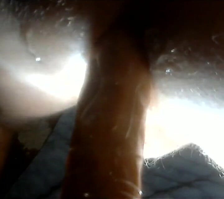 Close up Rotating Dildo