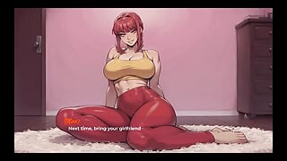 My New Girlfriend Taboo Hentai Game Ep.15 Sexting My GF While Stepsis Twerk on My Hard Cock!