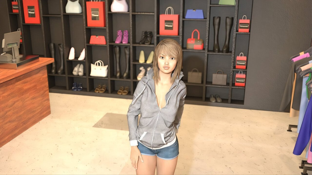 Buying New Outfits for Teen Christine