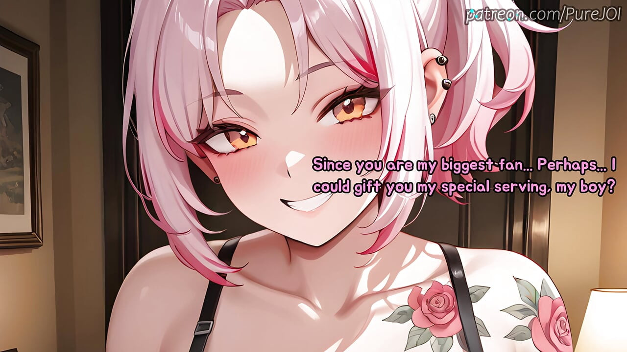 Vtuber Fefe has shaped her biggest fan into a loyal puppy (Anal JOI)