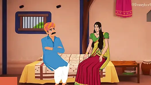 Desi Indian Sarpanch Aur Bhabhi Sexy hot videos.