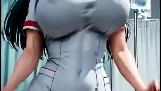 hot nurse dance (Ai animation)