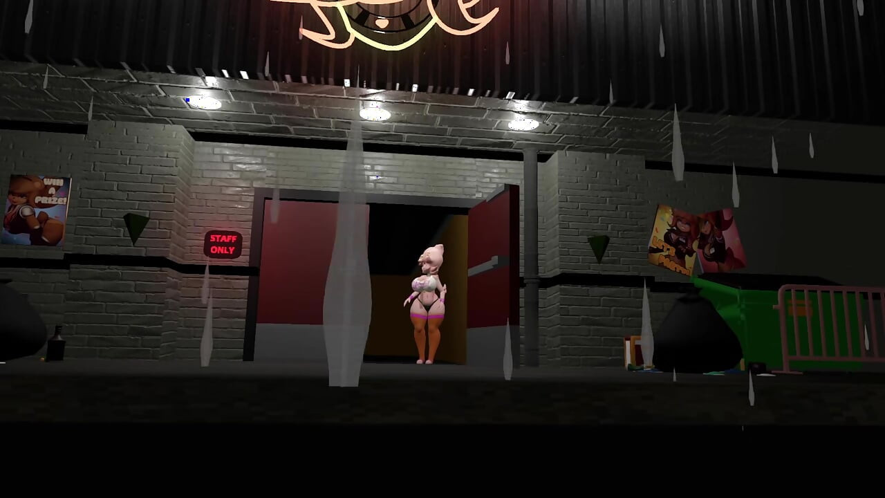 Scavenging For Money And Hiding From THICK FNAF ANIMATRONICS - Frankie's FunClub (Ft. Gumi)