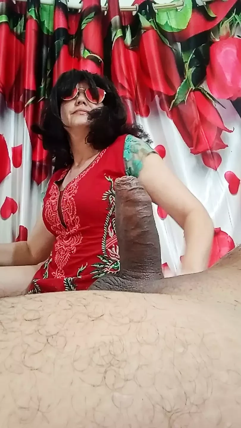 Hot Milf Helping With The Hard Dick