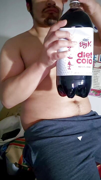 Belching Ex Jock Releases Gassy Ball Belly