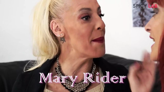 Anal Orgasms for Two Slutty MILF, with Hot Busty Mary Rider