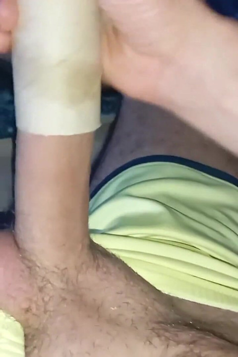 The Guy so Horny with His Big Cock Continues Fucking and Cums Inside the Hole Close up.part2