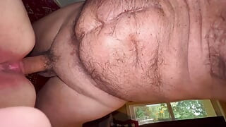 Bonemaiden Takes Her Mans Beautiful Pole in Her Tight Ass for a Nice Anal Cream Pie