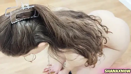 Training toilette natursekt demütigung buttplug dildofick