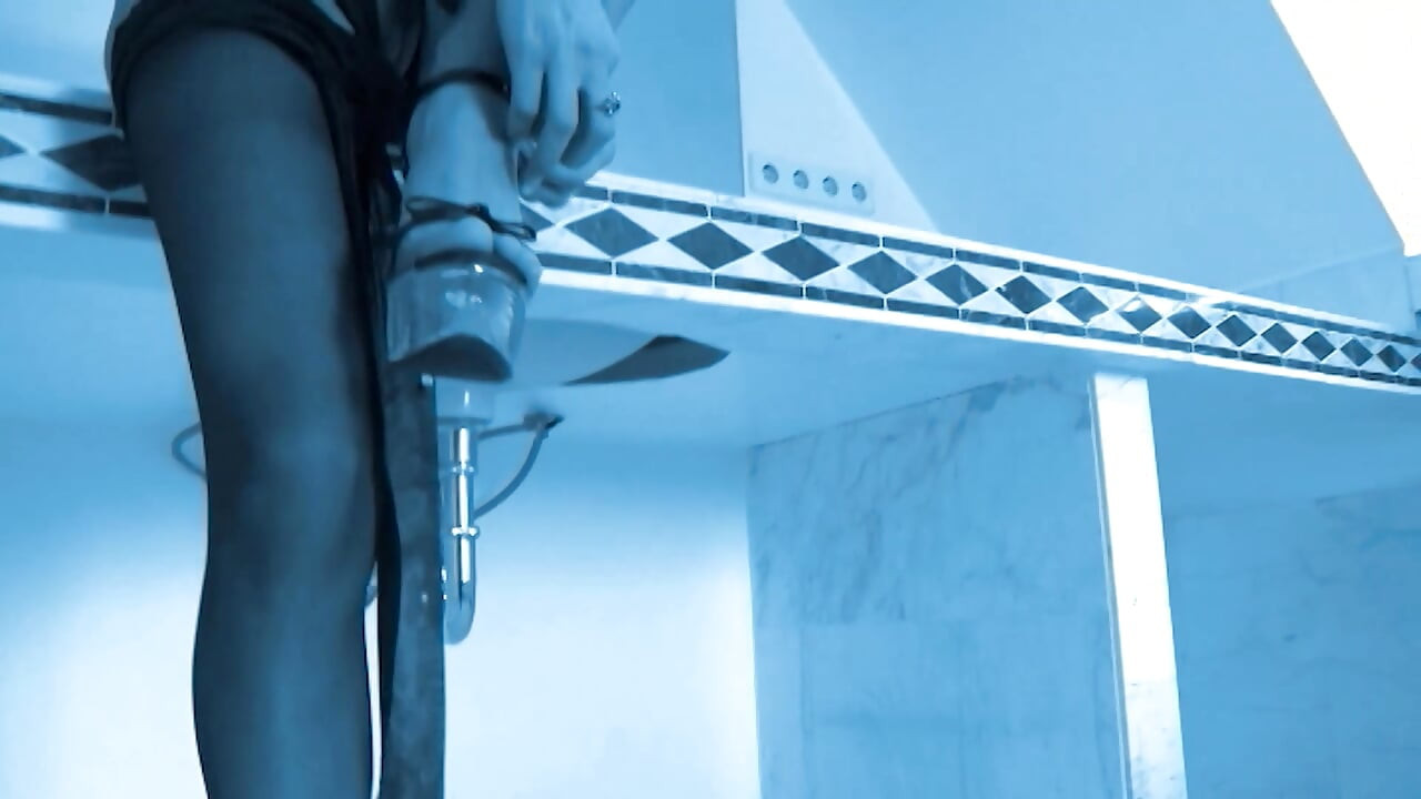 German Domination Scene - Blonde in Fetish Gear