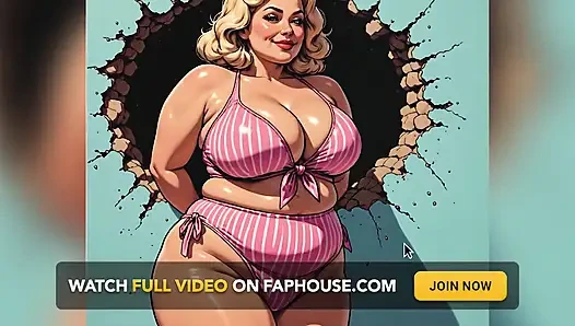 Chubby Bikini Beauties Art