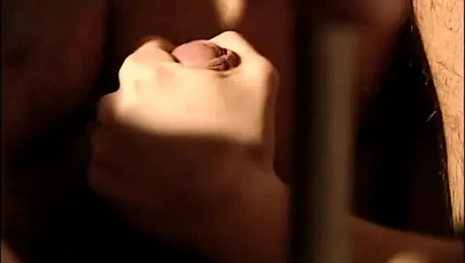 Трахаю киску, большой член, сосет вчетвером