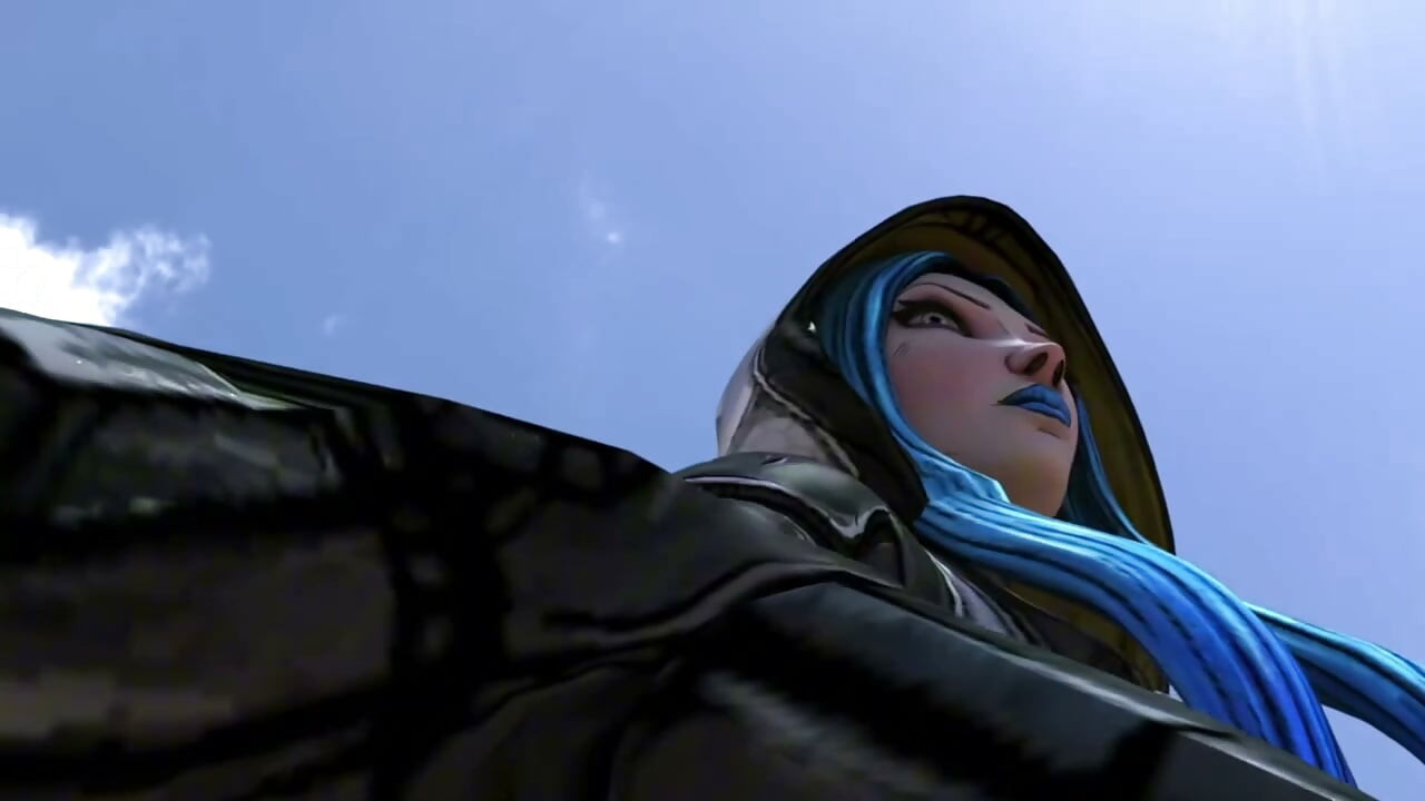 animação 3d de gigantessa