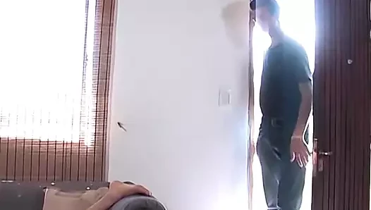 Petite twinks Alan Grau and Nico Sanz anal breed and cum