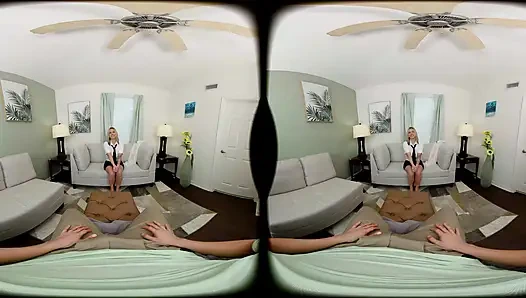 Forbvr - büyük memeli azgın öğrenci terapi sırasında bakış açısıyla yarağını sikiyor