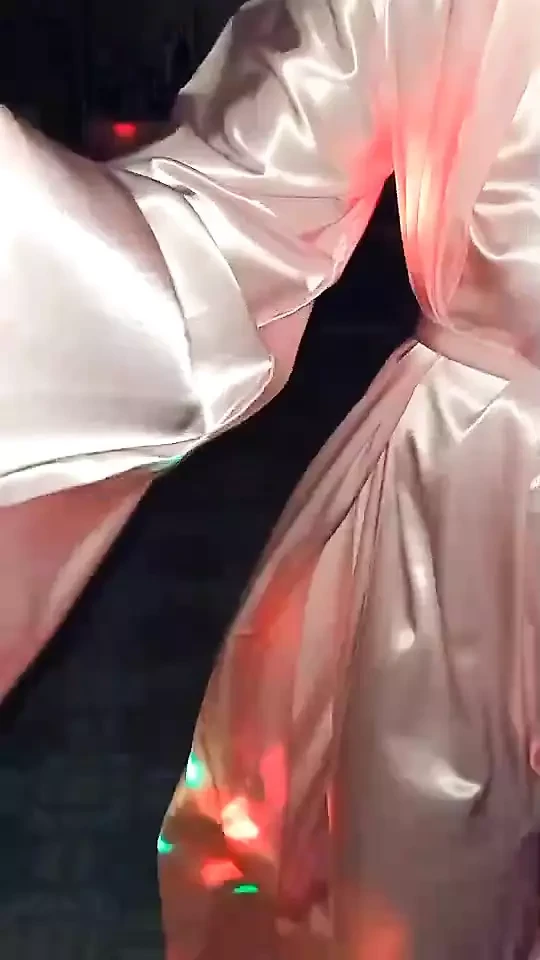Dancing in Long Pink Pajamas 1