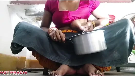Prachi Apne dudh ka chai banake sasur ji ko piladiya