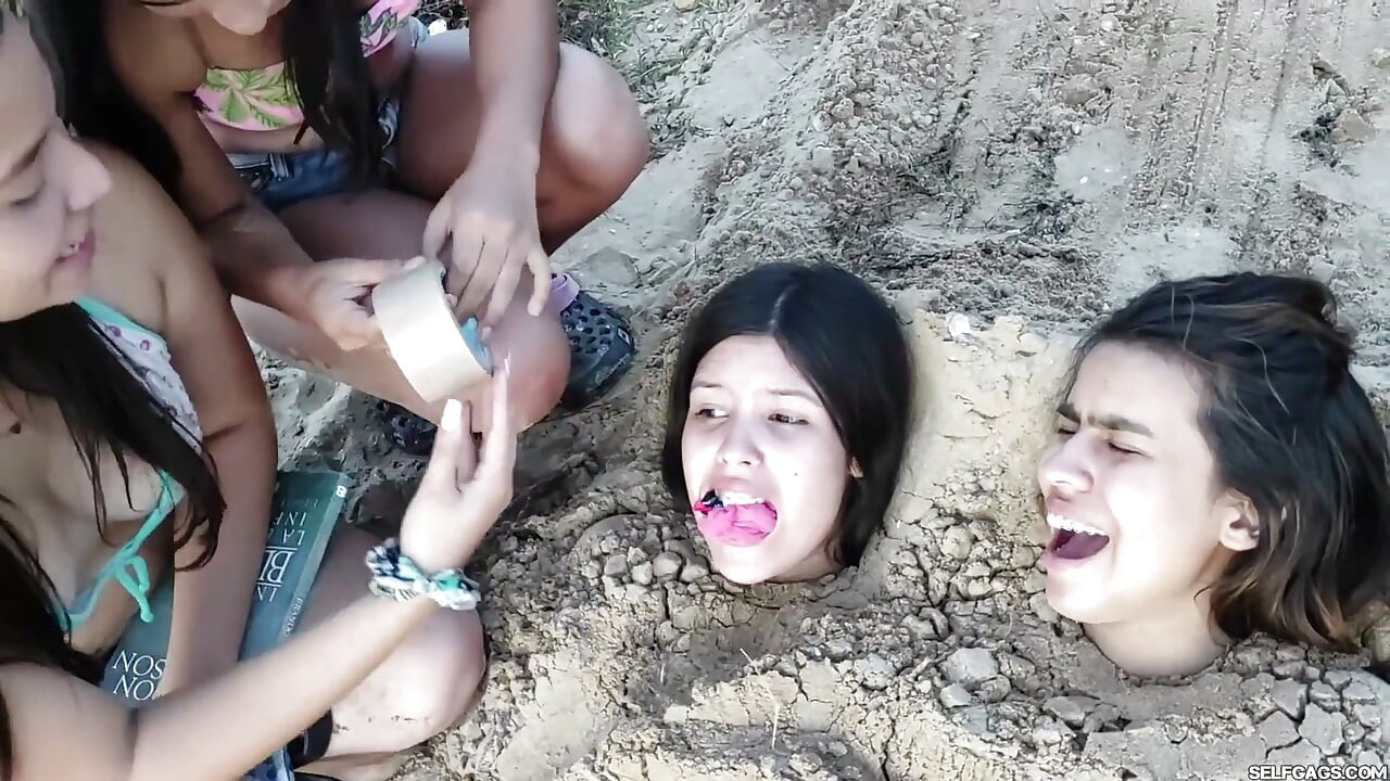 Buried by the Beach Bitches!