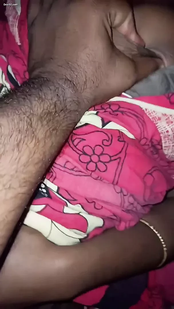 Tamil village wife, husband squeezes boobs