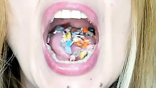 Endoscopy!! Giantess Swallowed a 25 Members at Same Time