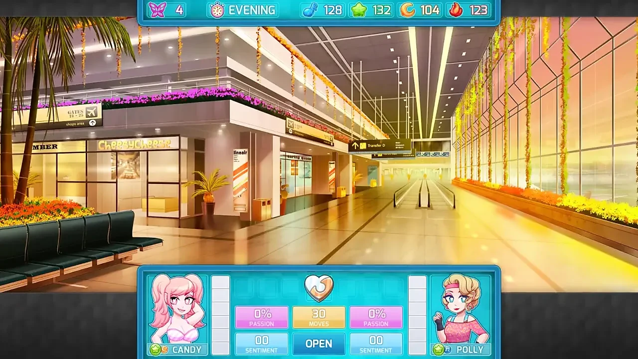 Huniepop 2 - Double Date - Part 8 Girl Lesbian Babes by Loveskysan