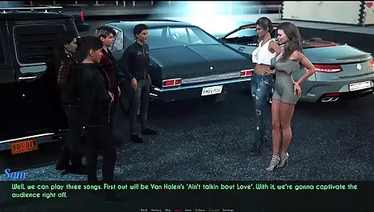 AWAM #15 - Sophia had to bath the old guys...Nathalie and Sophia had a sexy moment