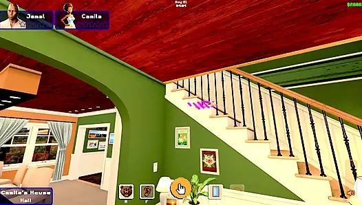 Полный геймплей - моя сексуальная соседка 2, часть 6