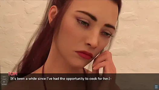 Naught cheating housewife with husband friend