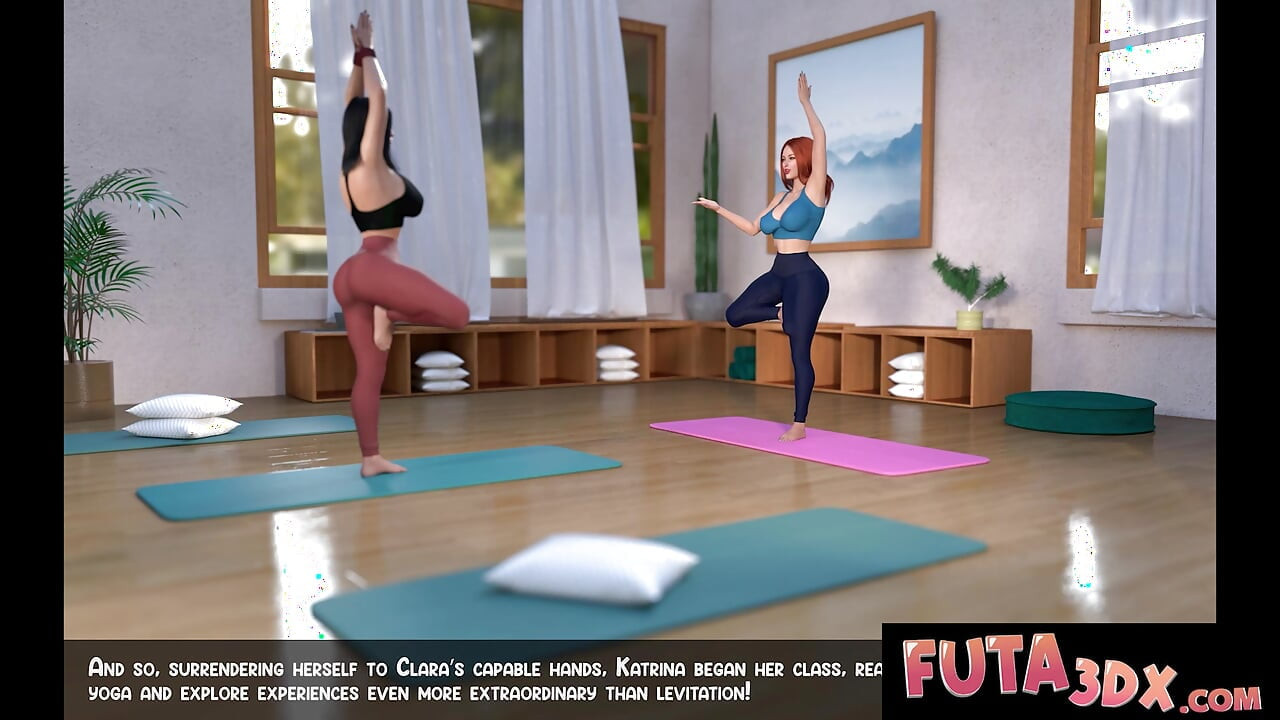 Futa 3dx - futa si cewek yoga rambut merah dientot habis-habisan sama kontol besar