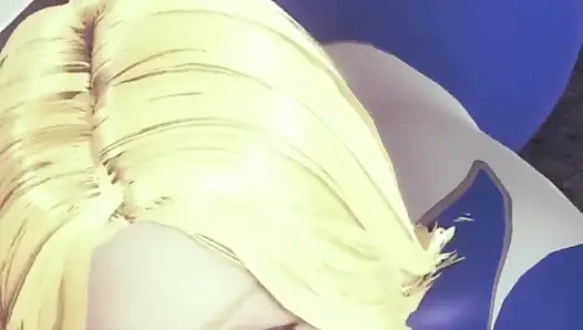 Невидимую женщину трахают эластичным хуем 2