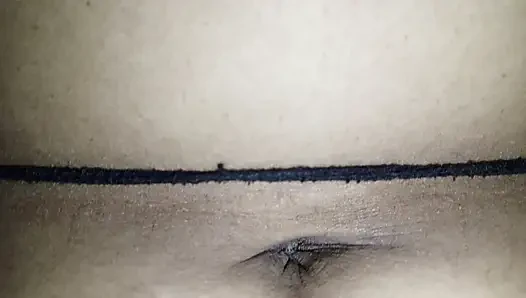 I made a video of my young step sister pussy while she was at night.